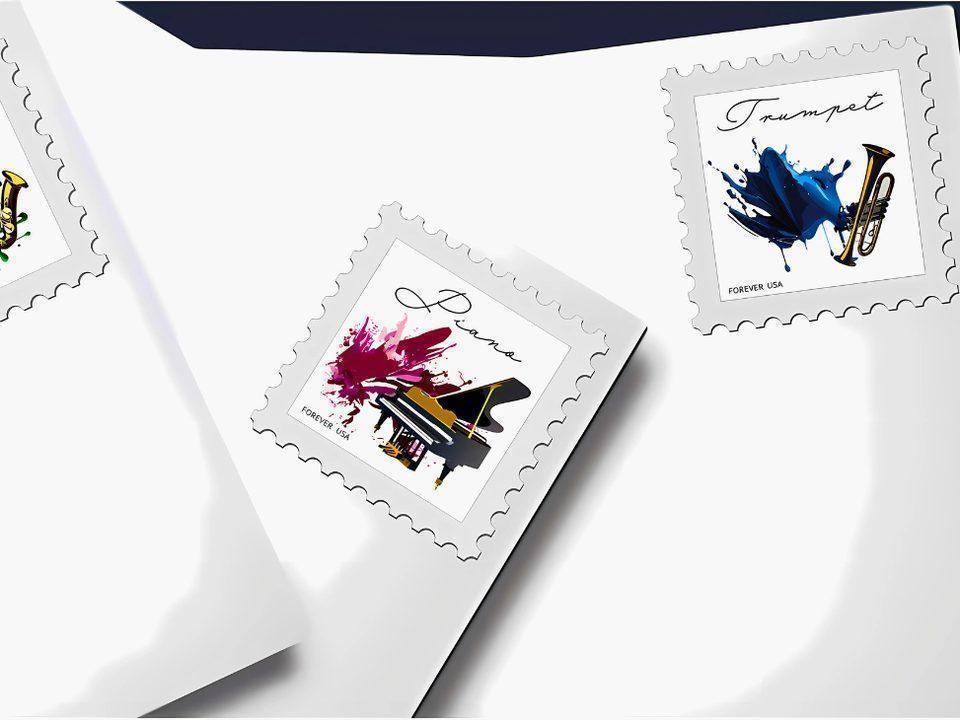 Jazz Series stamps